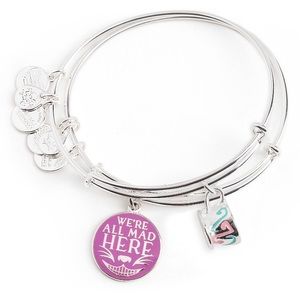 Disney Alex and Ani We’re All Mad Here Bangle